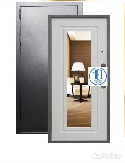 Дверь входная металлическая новая