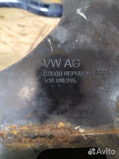 Подрамник Skoda Octavia 5E czda 2017