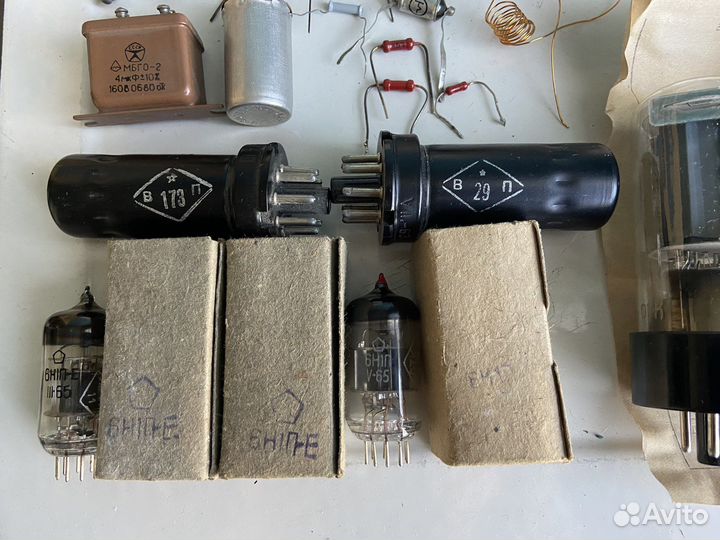 Радиолампы радиодетали СССР