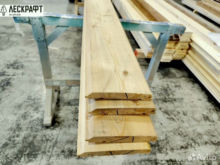 Имитация бруса 20*185*6000 сорт C сосна