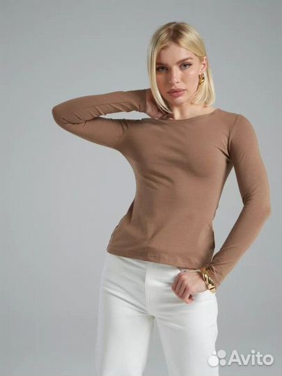 Облегающий лонгслив 48