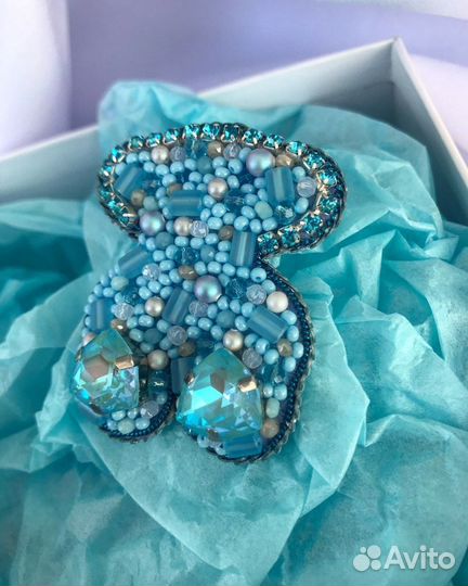 Брошь ручной работы