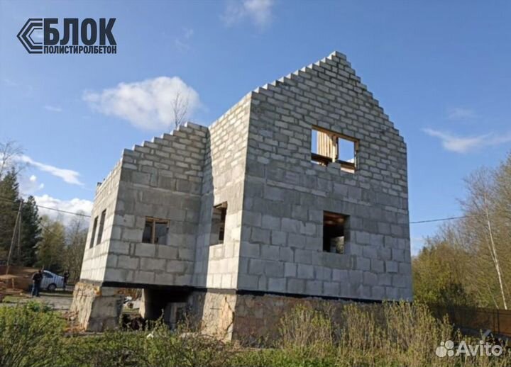 Полистиролбетон замена Газоблока и Пеноблока