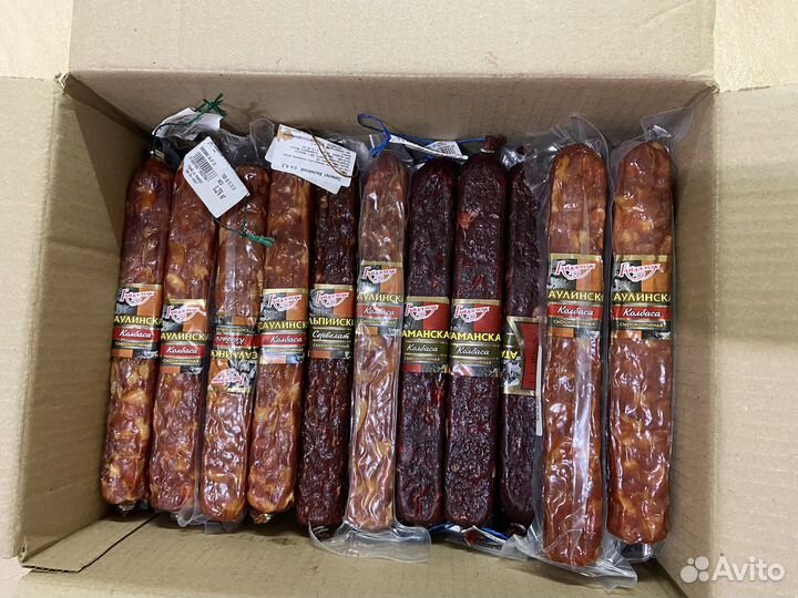 Колбаса сырокопченая/сыровяленая