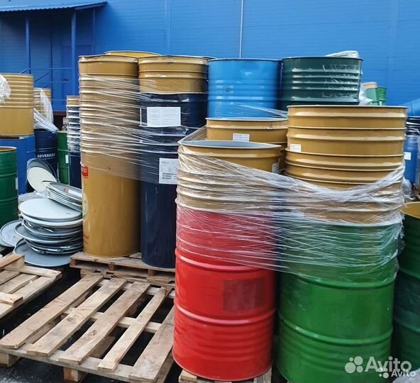 Бочка металлическая 220 литров