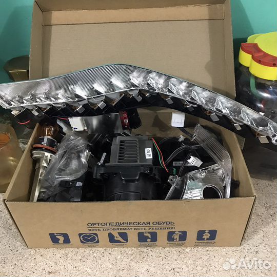 Детали Фара kia optima 4, лед., линзы и другое