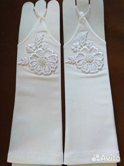 Свадебные перчатки