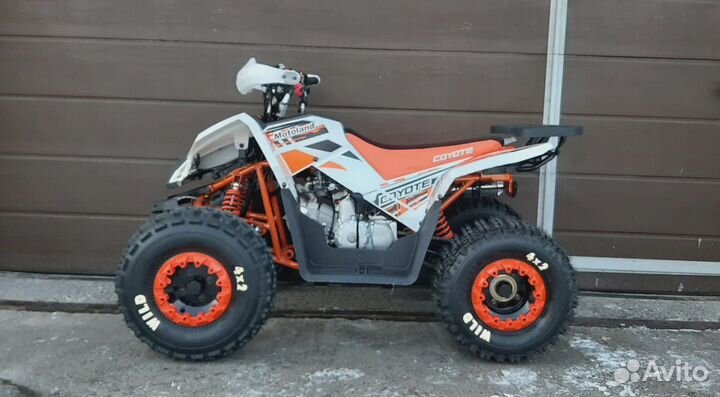 Квадроцикл Motoland coyote 125 оранжевый