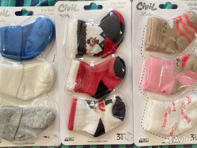 Носки детские для новорожденных турция