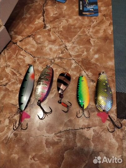 Блесна вертушки, колебалки