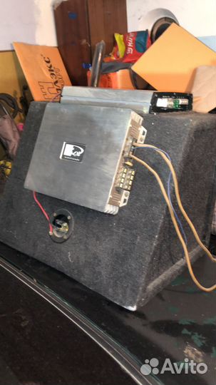 Сабвуфер и усилитель