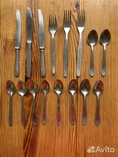 Ложки вилки ассорти СССР