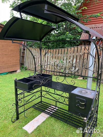 Мангал беседка