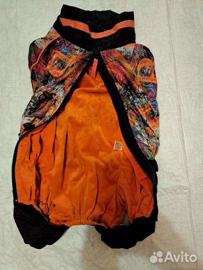 Комбинезон демисезонный для корги или таксы