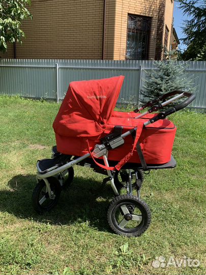 Коляска для двойни bumbleride indie twin