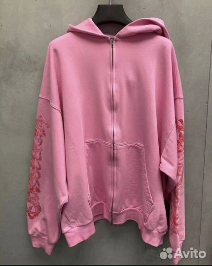 Худи balenciaga offshore pink