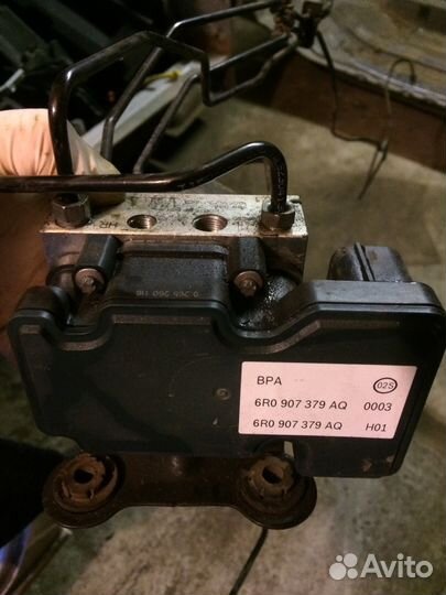 Блок ABS Фольцваген Поло 5 седан