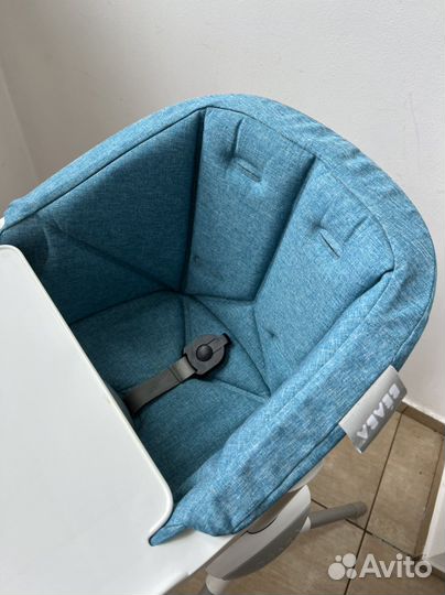 Стульчик для кормления beaba с чехлом на сиденье