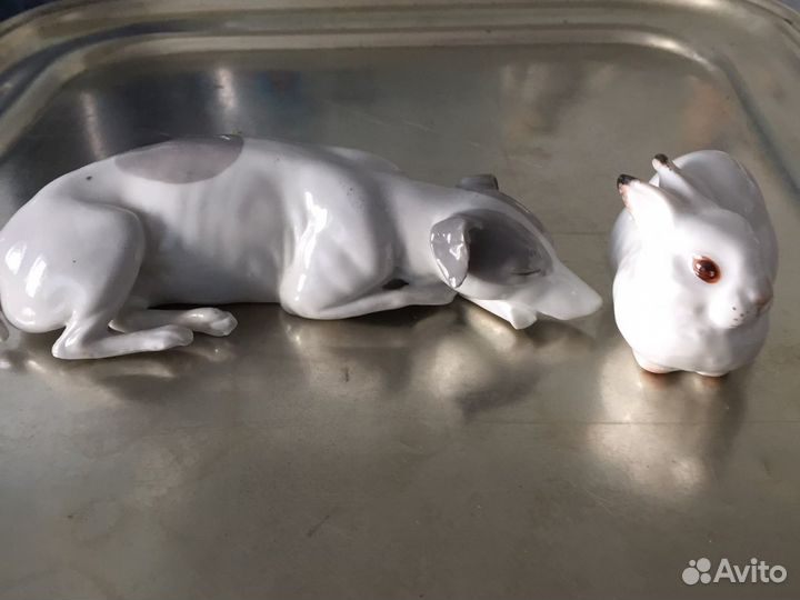 Фарфоровые статуэтки времен СССР