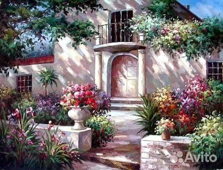 Картины Уютные дворики