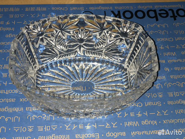 Вазы хрустальные