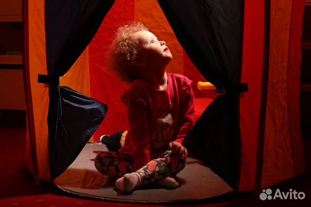 Детский шатер палатка цирк икеа IKEA купить в Москве | Личные вещи | Авито