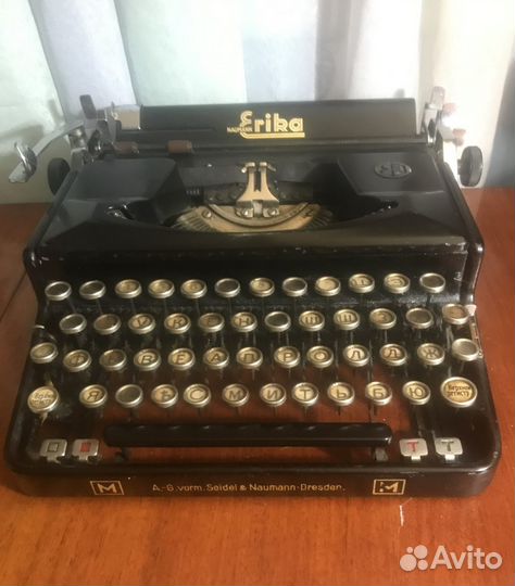 Пишущая машинка Erika. Германия