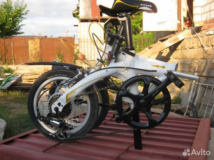 Велосипед viva FD A8 алюминиевый складной (новый)