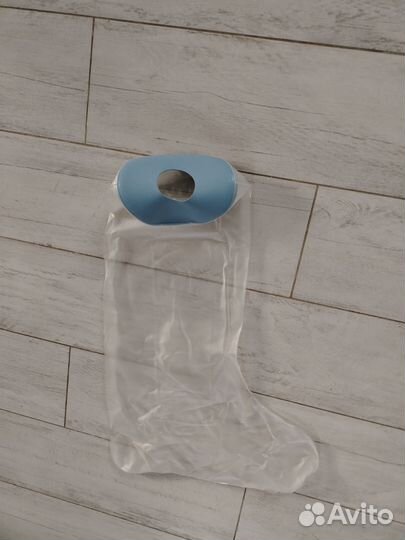 Водонепроницаемый защитный чехол на гипс для ноги