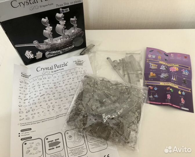 Crystal Puzzle 3D пазл Пиратский корабль