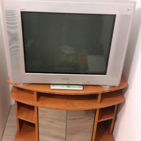 Телевизор Sony wega trinitron 100hz и тумба под не