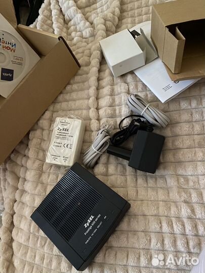 Двухдиапазонный adsl2+ модем zyxel P660RT2