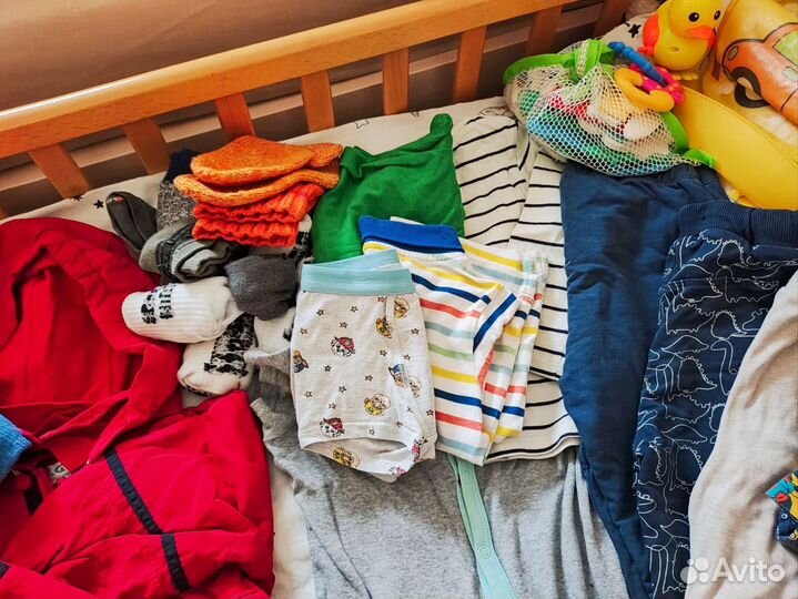 Детские вещи пакетом на мальчика 80-110