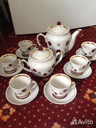 Кофейные, Чайные сервизы СССР, Украина, Япония