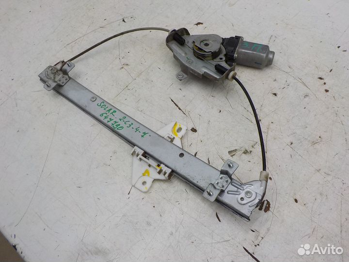 Стеклоподъемник Hyundai Solaris 2010