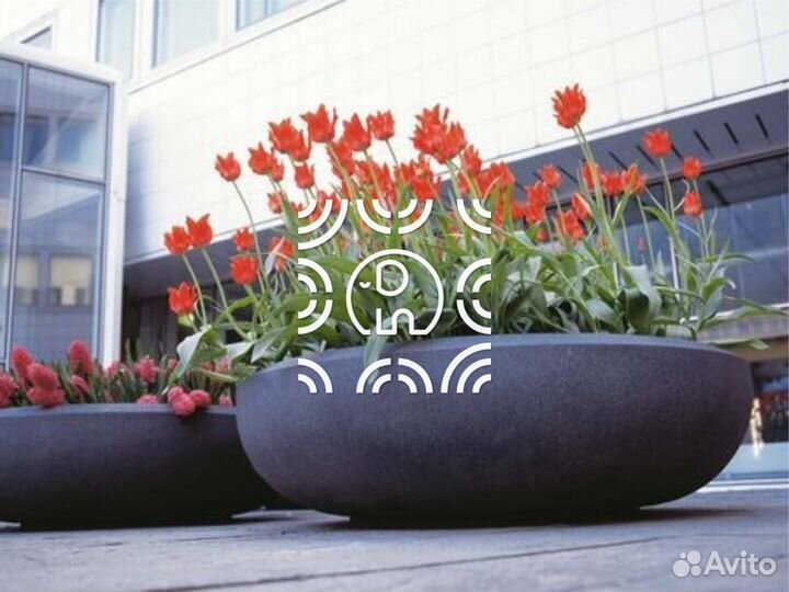 Вазон бетонный 