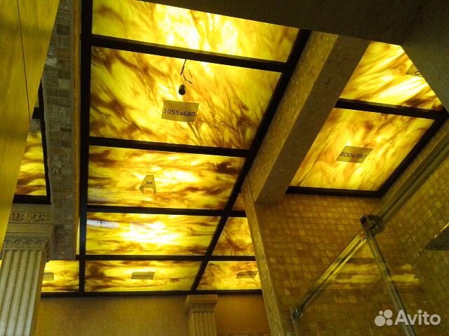 Настенное/Потолочное панно искусственный оникс