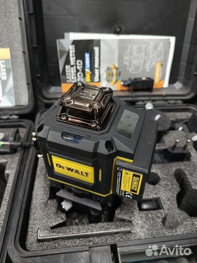 Лазерный уровень DeWalt 4D +Bluetooth 24г