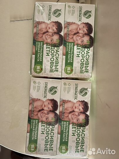 Зубная паста sinergetik