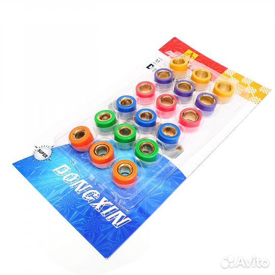 Ролики грузики вариатора к-т 18/14 7-12гр 18шт