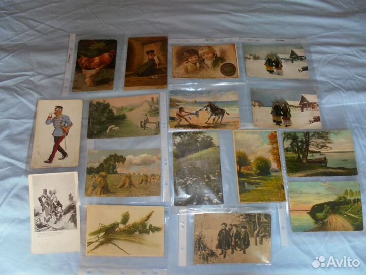 Редкие дореволюц открытки иностран и царск России