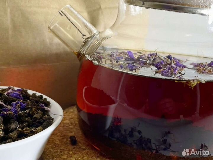 Иван чай с цветами 0,5 кг сбор 2023, насыщенный