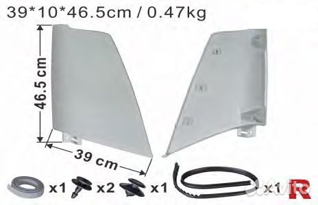 Щека (боковая панель) RH isuzu nqr71, nqr75 4hk1-t