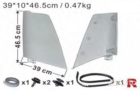 Щека (боковая панель) RH isuzu nqr71, nqr75 4hk1-t