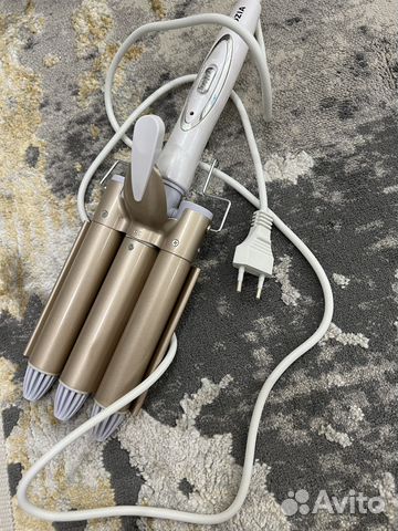 Плойка гофре тройная для волос