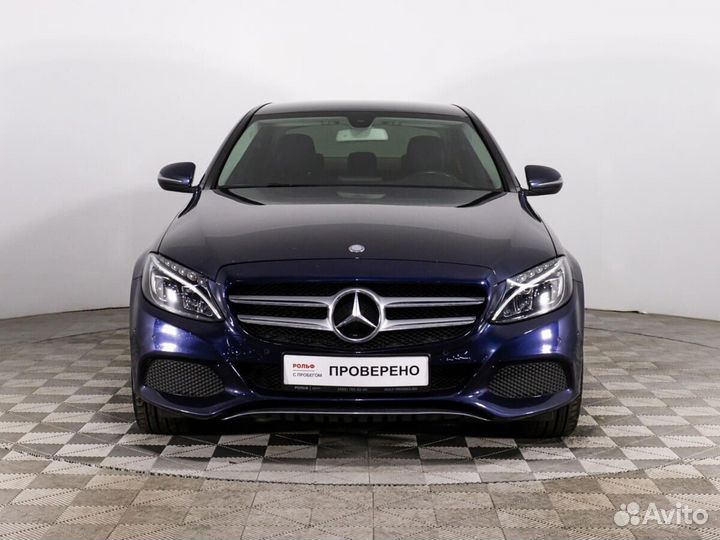 Mercedes-Benz C-класс 2.0 AT, 2016, 125 000 км
