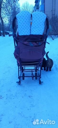 Санки коляска ника 7 3