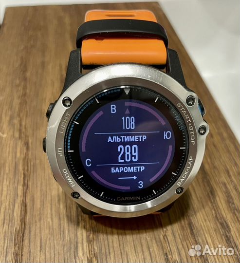 Спортивные часы Garmin Quatix 3 51 мм сапфир