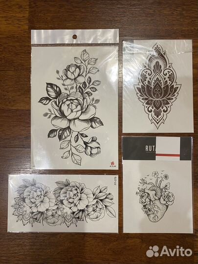 Временные татуировки