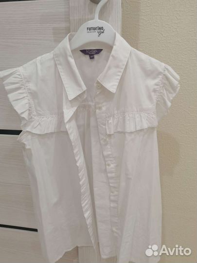 Рубашка, блузка школьная 152